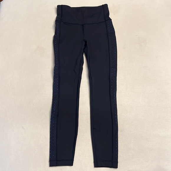 lululemon athletica Pants - 47. Lululemon Colour Me Quick 7/8 Tight Midnight Navy / Blazer Blue